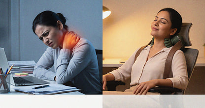 Relief from pain by massager