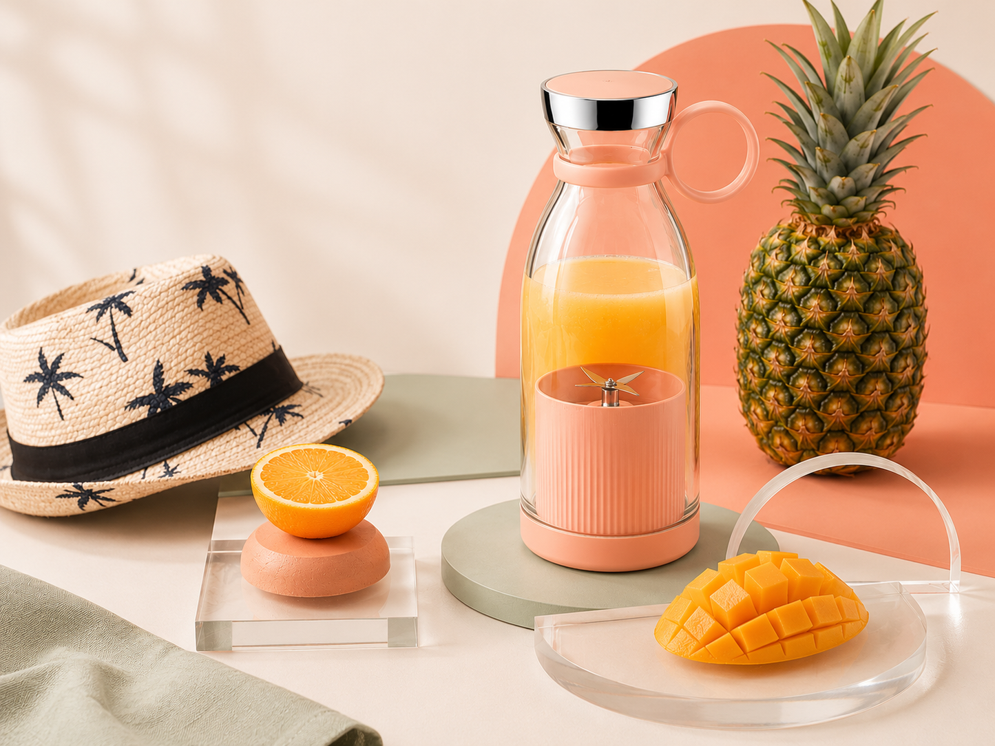 Portable Mini Blender for Fresh Juice