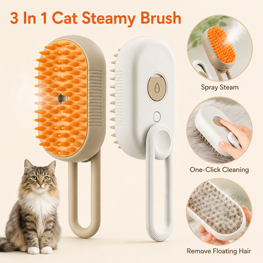 Cat Steam Brush