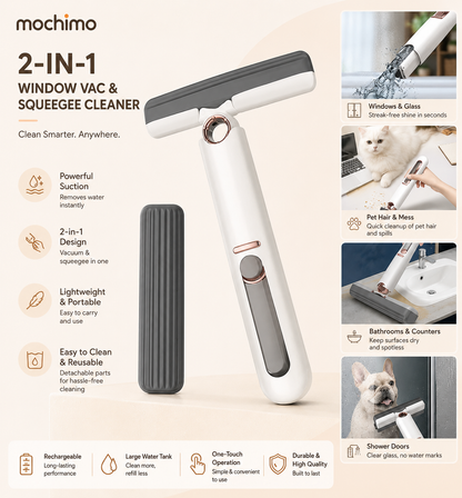 Mini Mop for Kitchen, Floor, Glass, Car & More