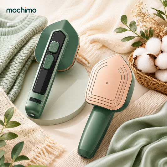 Portable Micro Steam Iron, Green Iron Handheld Garment Steamer