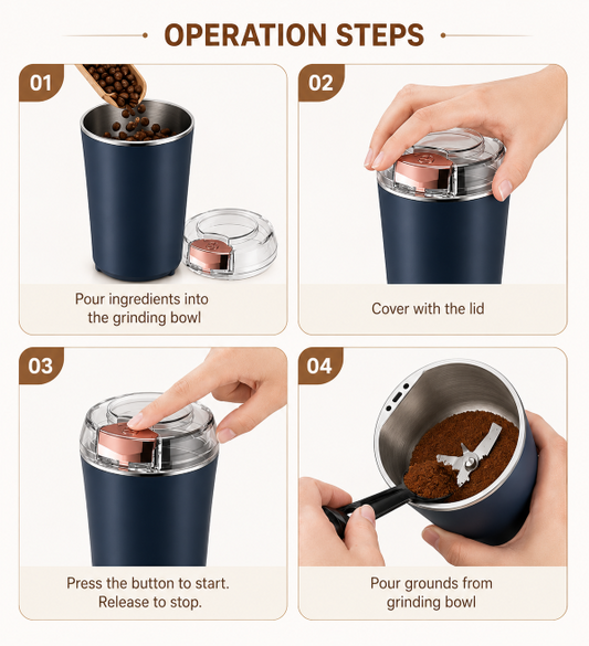 Multifunctional Electric Coffee Grinder